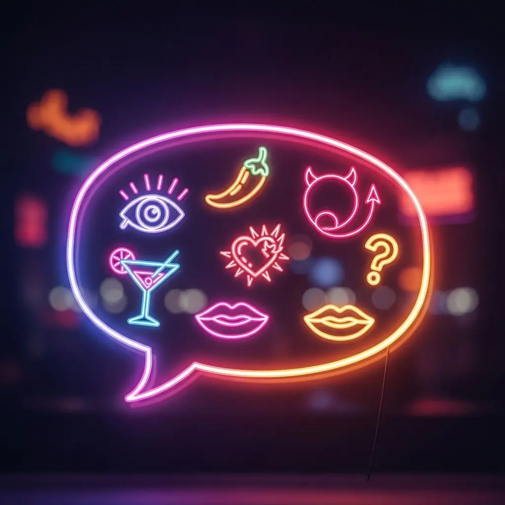Flirt with humor and charm using cheeky, bold phrases that spark smiles and blushes!