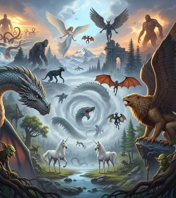 30 Powerful Mythical Creatures from Global Folklore and Legends These legendary monsters and marvels reveal how imagination shapes global storytelling.