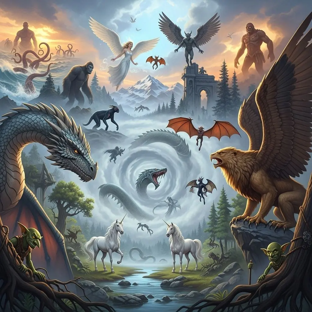These legendary monsters and marvels reveal how imagination shapes global storytelling.