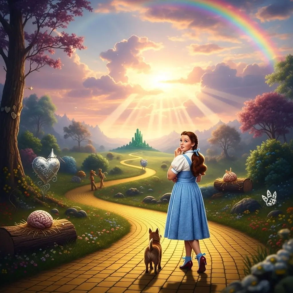 Dialogues from a beloved tale illuminate courage, compassion, and the meaning of home.