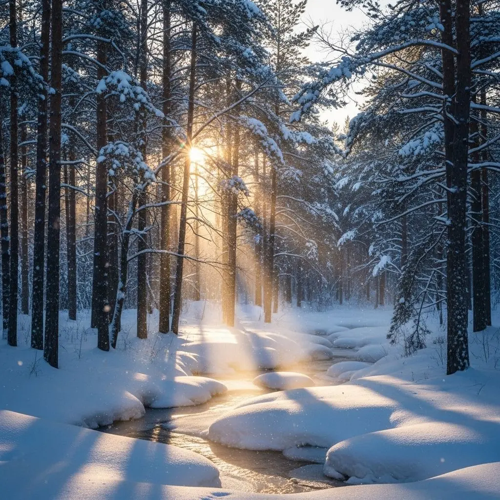 A collection of enchanting reflections that transform cold days into moments of wonder.