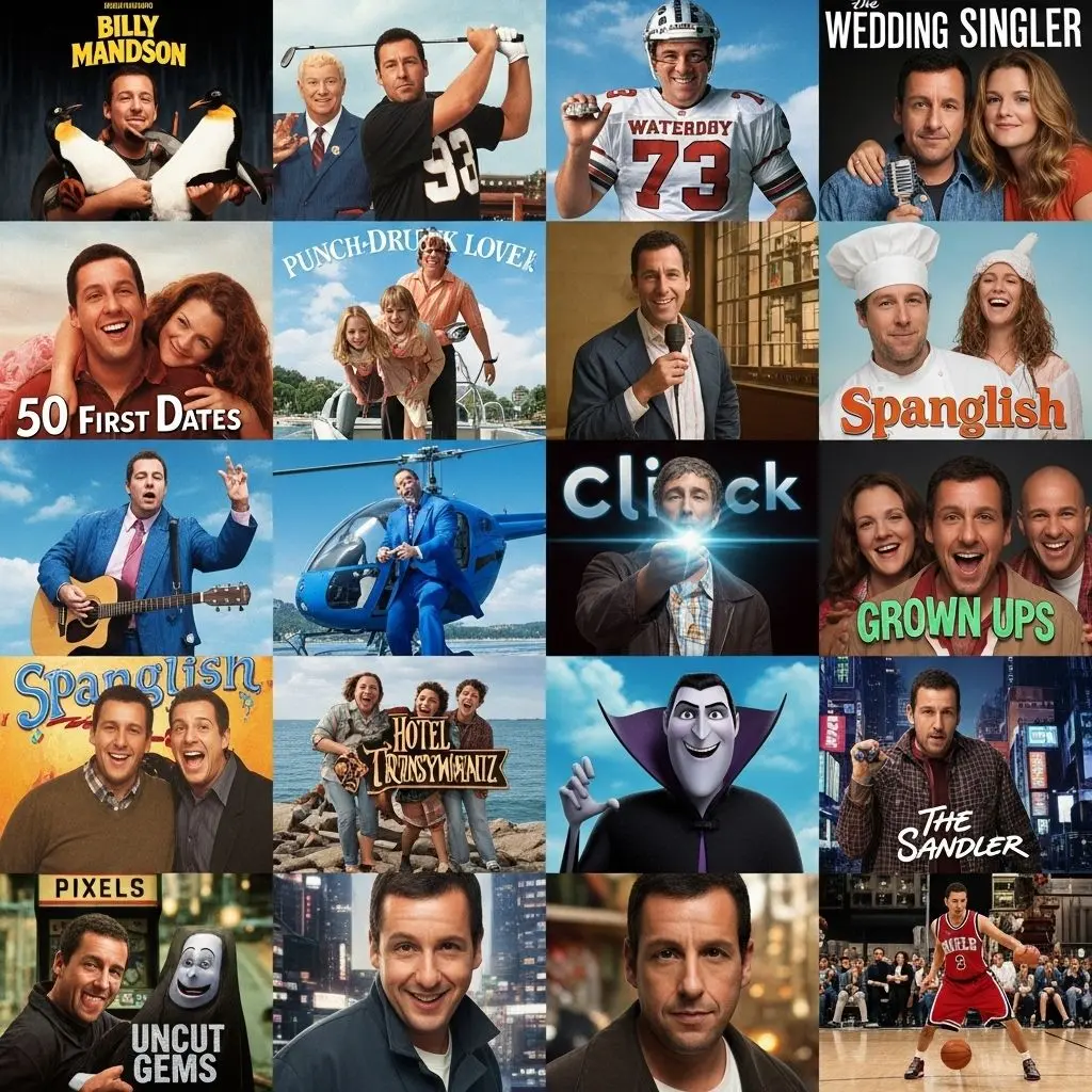 His comedies and dramas showcase both humor and surprising emotional depth.