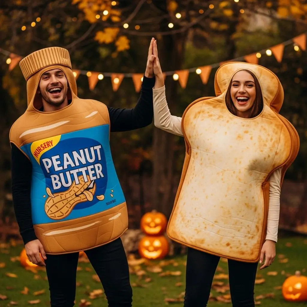 Pair up with someone special in pun-filled outfit ideas guaranteeing head-turning flair.