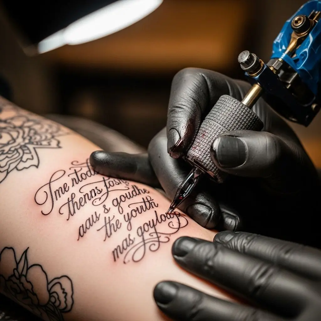 Discover concise, powerful phrases that capture your journey and elevate your body art.