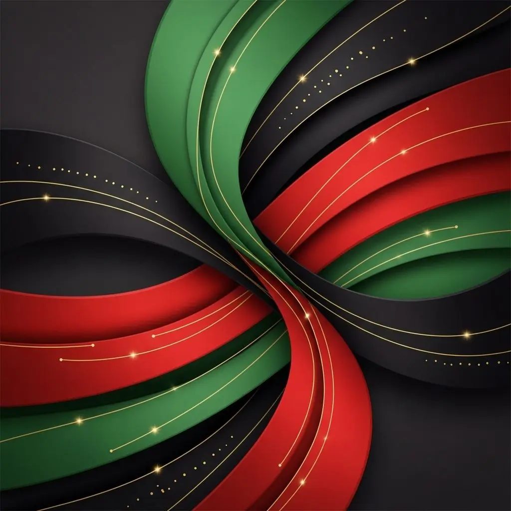 This vibrant palette embodies unity, sacrifice, and promise across generations.