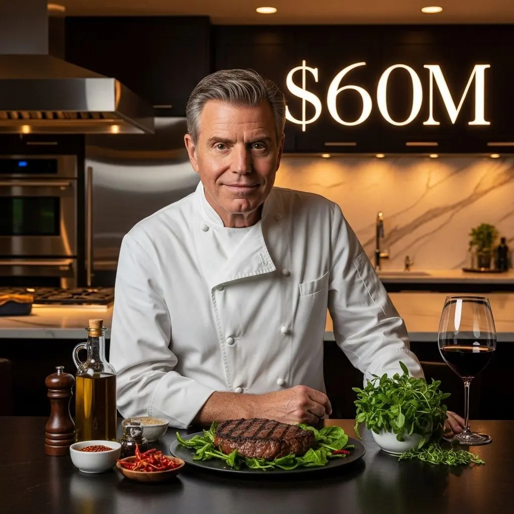 A blend of dining, television, and books illustrates next-level kitchen entrepreneurship.