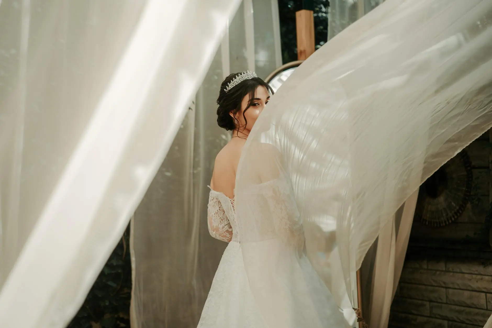 Elegant updos and chic styles to elevate your special day with effortless charm.