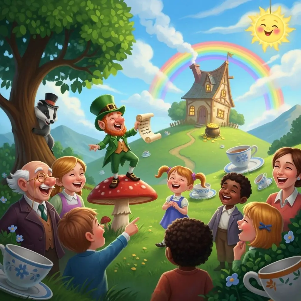 Humorous verses with rhythmic flow and surprise punchlines to inspire creativity.
