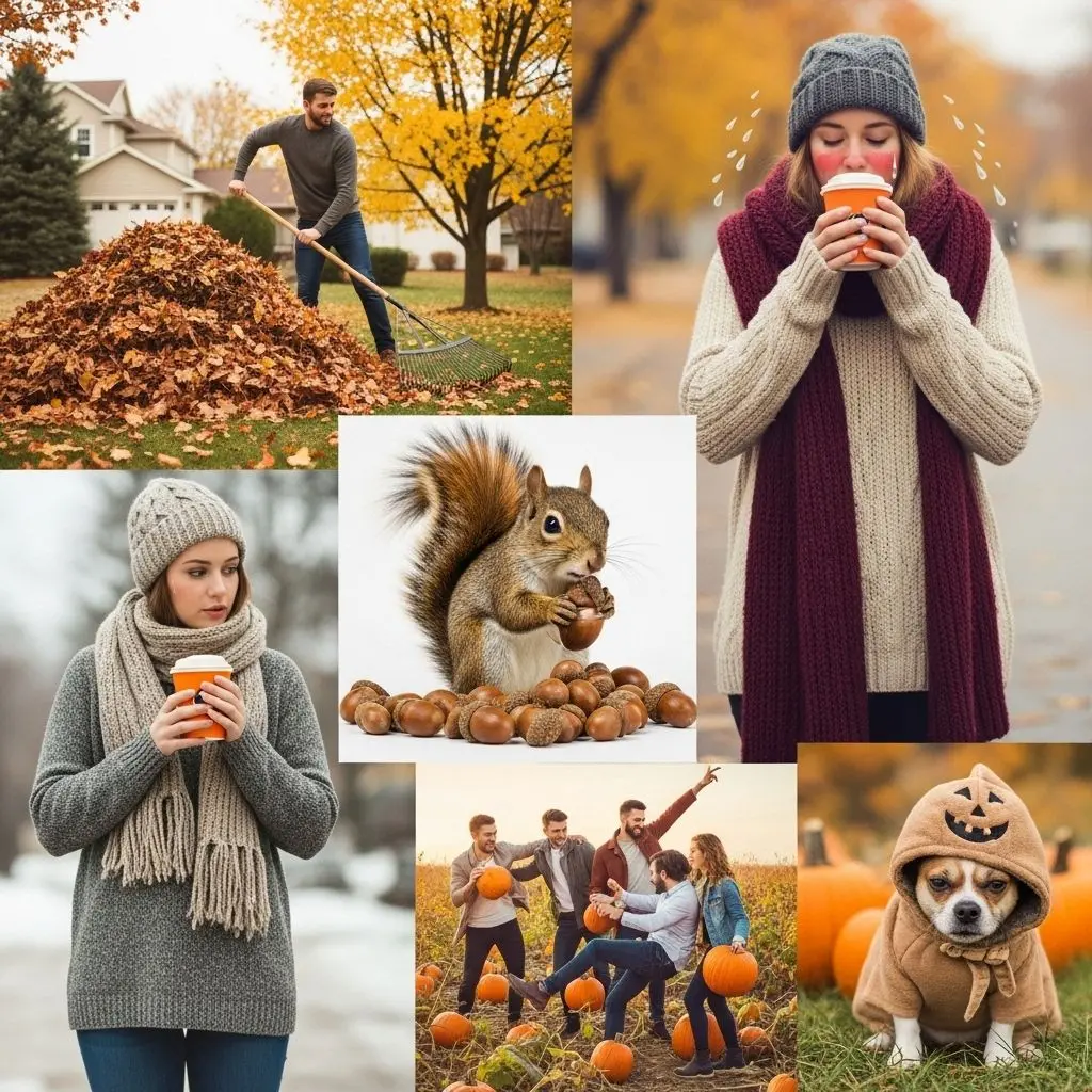 Cozy up with a curated collection of seasonal humor that celebrates every autumn quirk.