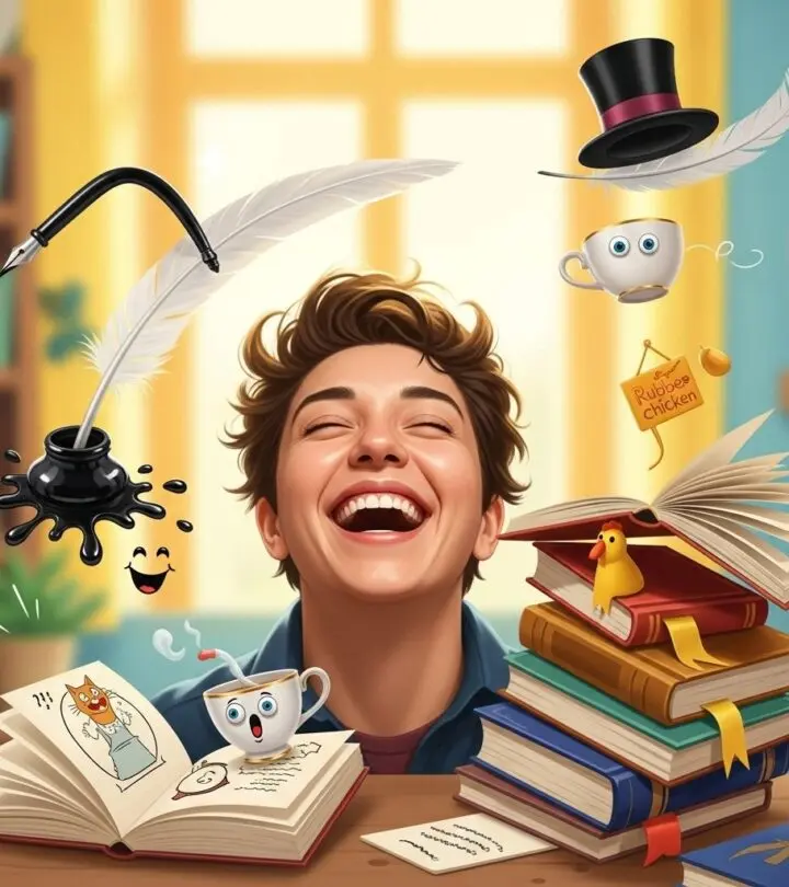 25 Hilarious Poems Guaranteed to Make You Laugh Out Loud Playful rhymes capture everyday quirks and spark uncontrollable giggles.