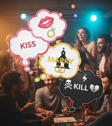 215 Kiss, Marry, Kill Questions for Ultimate Fun