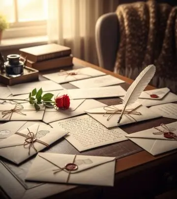 Letters that capture your deepest feelings and become treasured keepsakes of your bond.