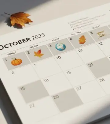 Traditions, tasty treats, and meaningful awareness days fill every crisp autumn day.