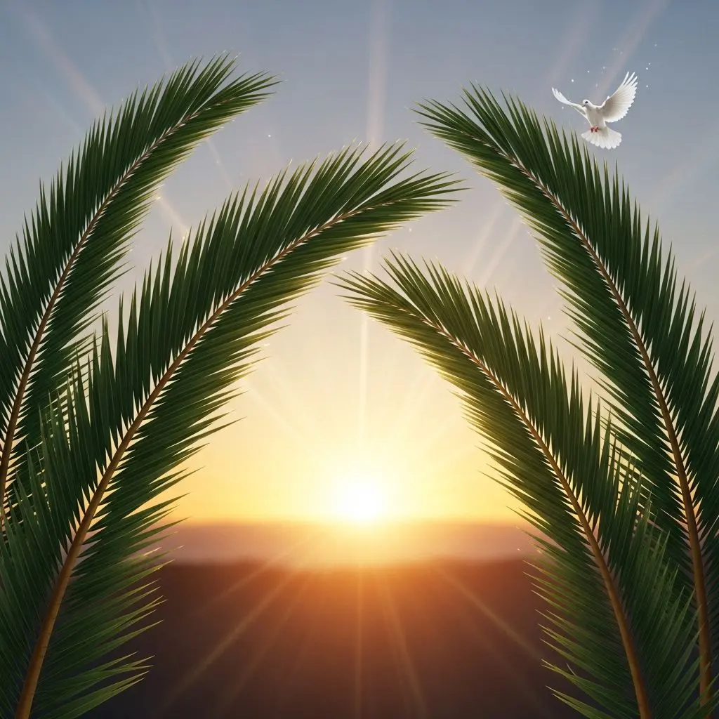 Heartfelt biblical verses uplift worshippers entering the solemn journey of Holy Week.