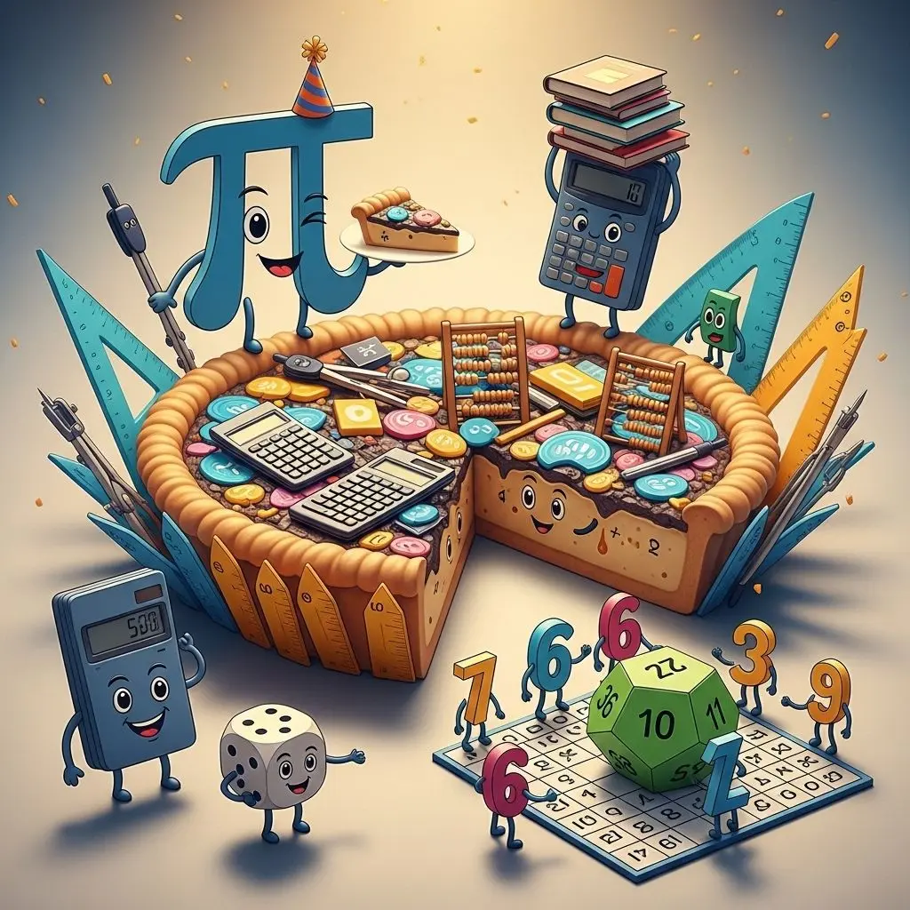 Celebrate circular humor with clever jokes that brighten up your number crunching!