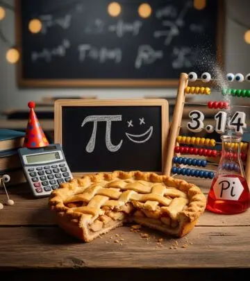 Digit-inspired humor and pie puns collide for a fun-filled celebration of mathematics.