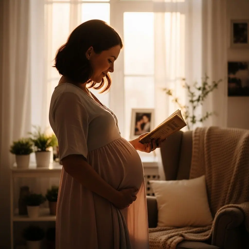 Comforting messages that celebrate the miracle and guide moms on a nurturing journey.