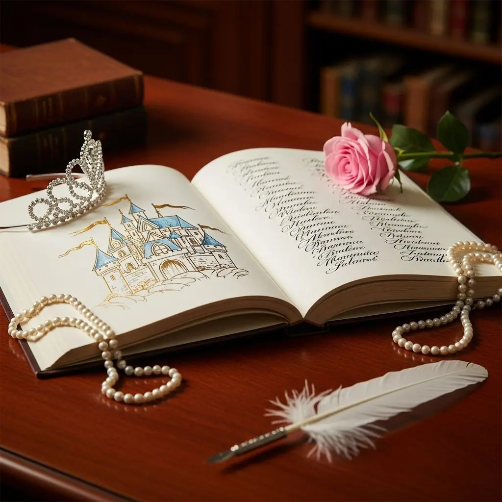 Discover heritage-rich names drawn from queens, legends and beloved fairy tale heroines.