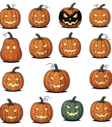 A vibrant spectrum that turns gourds into unique messages welcoming every visitor.