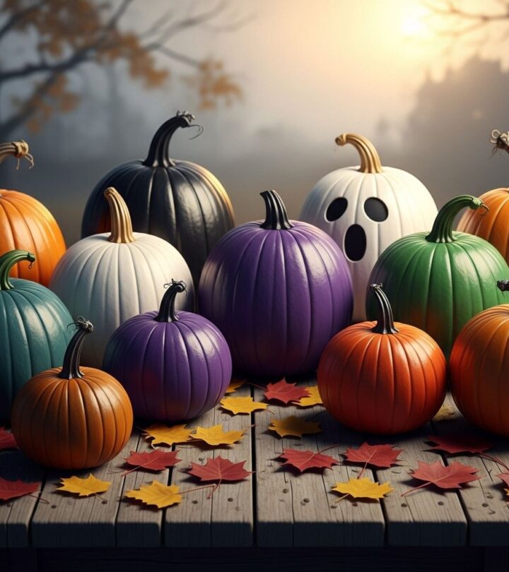 Pumpkin Colors: 13 Meanings Behind Halloween Shades Colorful gourds can foster empathy and safety in every neighborhood Halloween display.