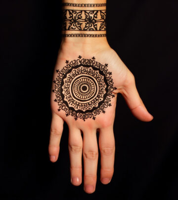 Round Mehndi Designs: 10 Stunning Patterns For Hands And Feet