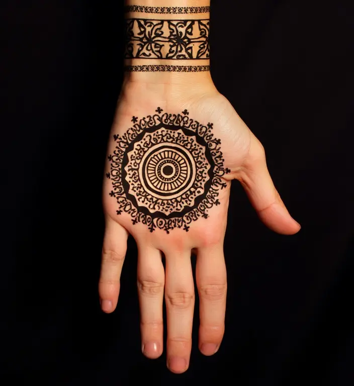 Explore unique circular patterns to elevate your festive look with vibrant artistry!