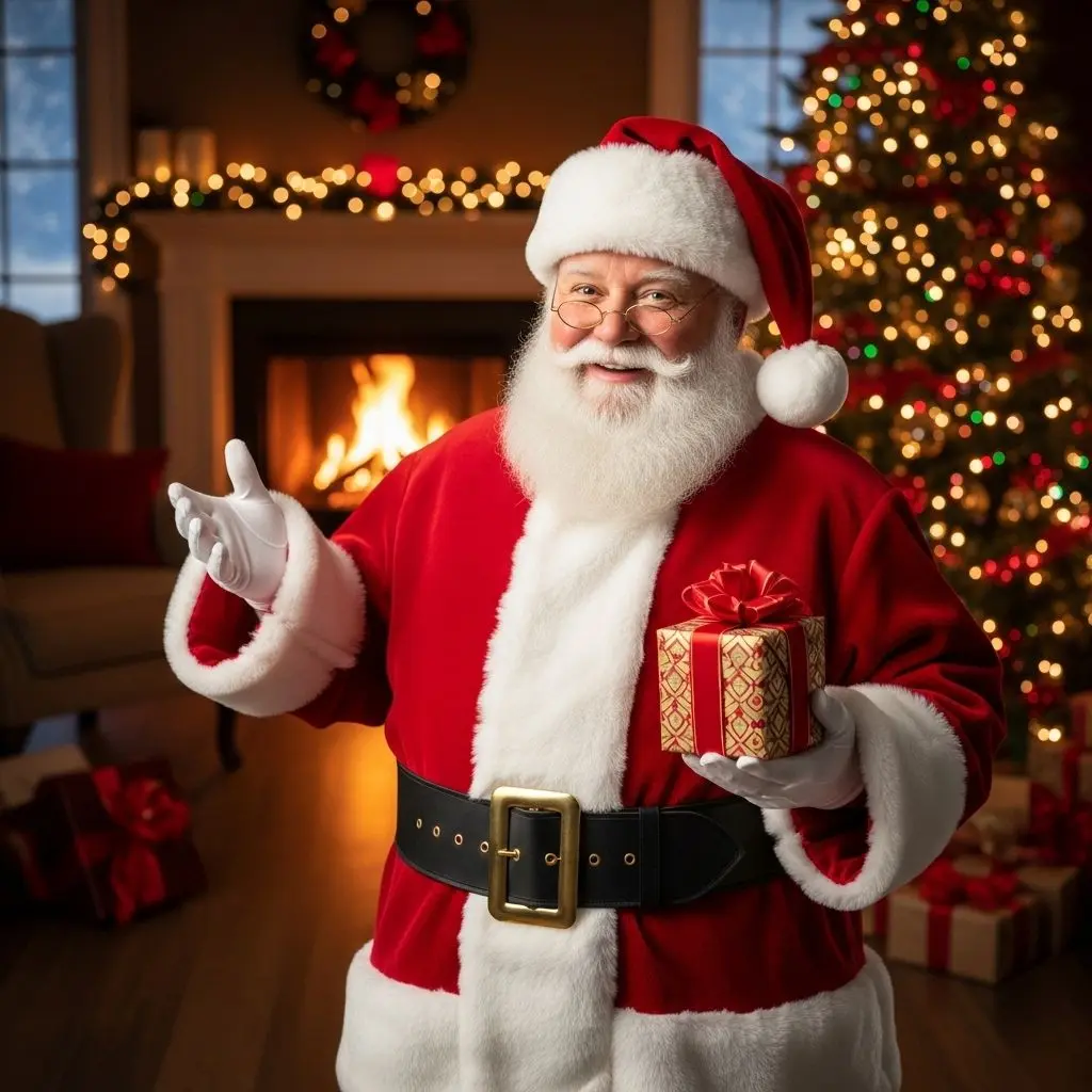 Rediscover the joy of giving and wonder through heartfelt words from St. Nick.