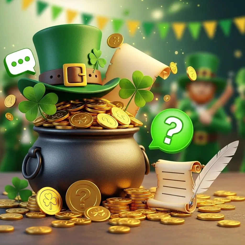 Bring Irish cheer to your gathering with clever wordplay delighting guests of all ages.