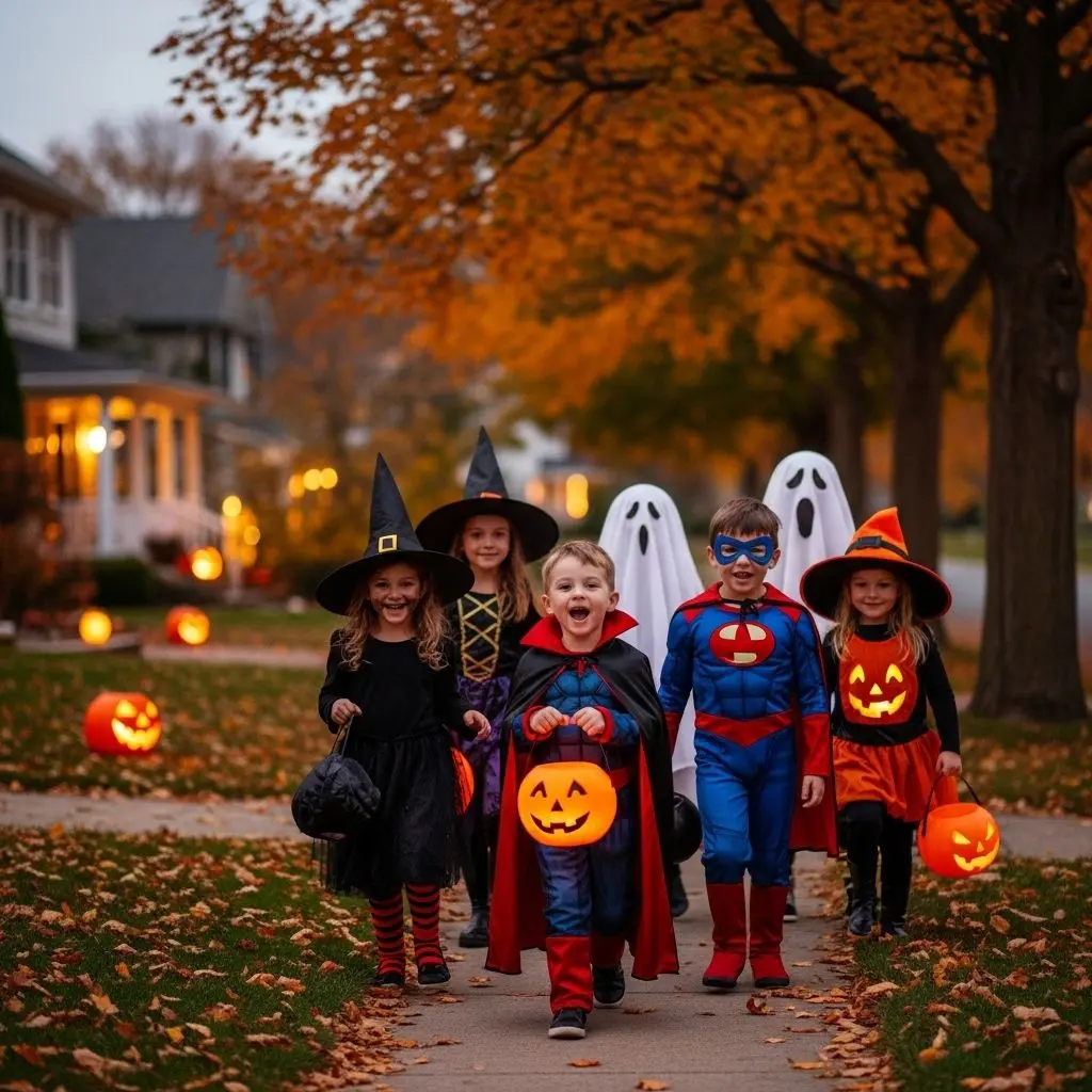 Perfectly timed celebrations and simple precautions ensure a memorable Halloween night.