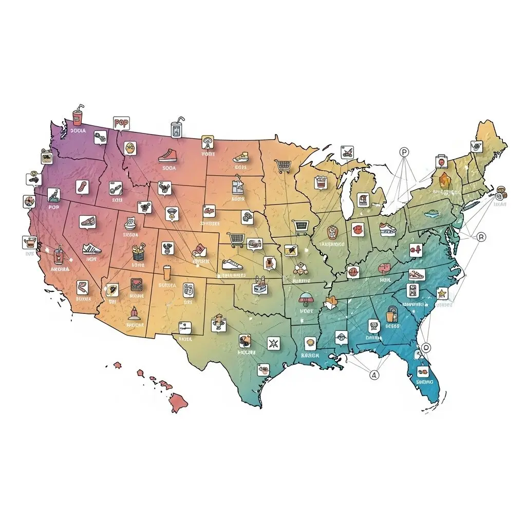 Local accents give even familiar terms fresh character and charm.