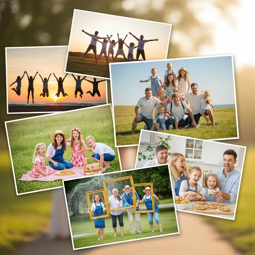 Capture every cherished memory with these unique, inspiring, and fun family photo ideas for all occasions and family types.
