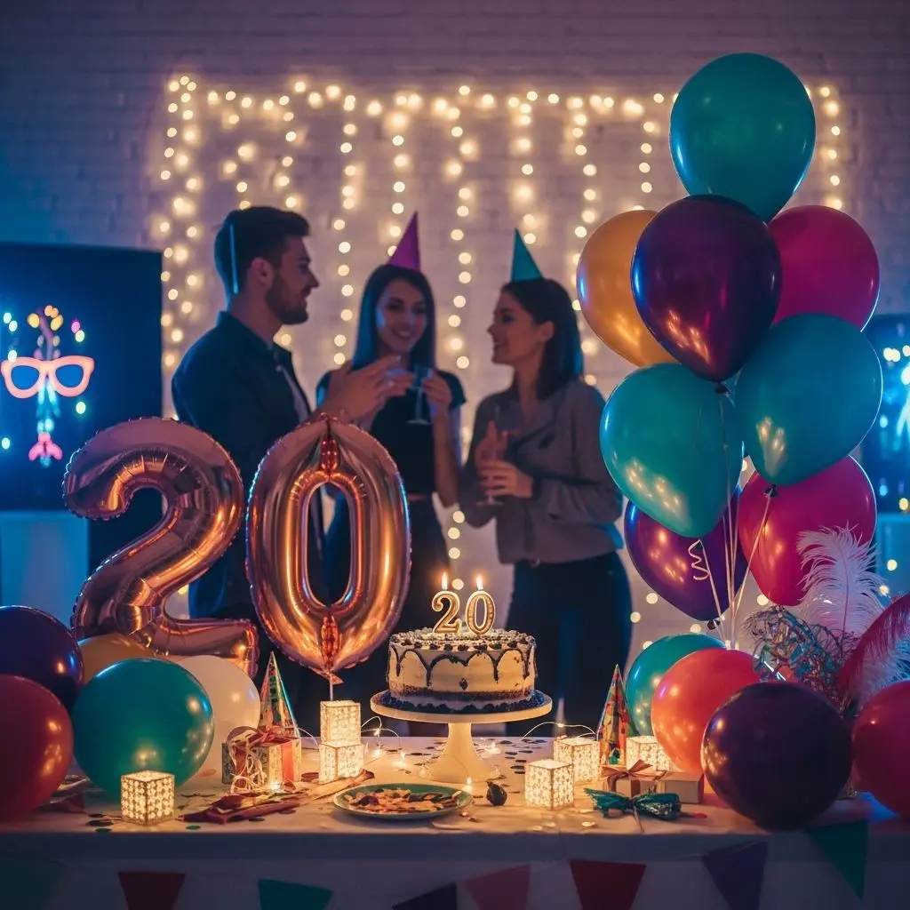 Explore creative themes, personalized decorations, and fun activities for a truly memorable 20th birthday celebration.