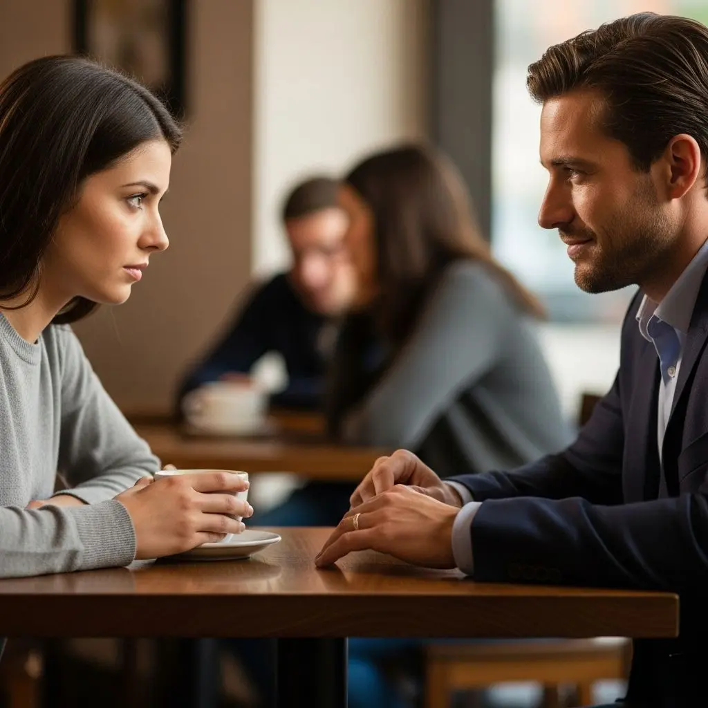 Learn to recognize if a married man's attention is crossing the line from friendly to flirty and how to respond confidently.