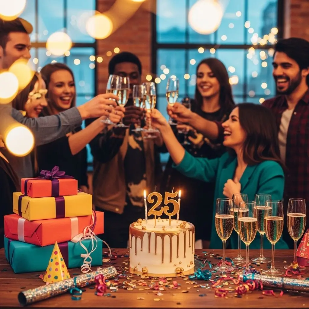 Unforgettable 25th birthday ideas to make your quarter-century celebration meaningful, playful, and uniquely you.