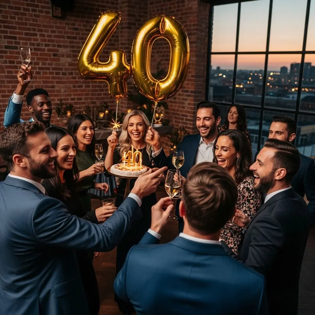 Celebrate your 40th milestone in style with creative party themes, gift ideas, and meaningful experiences.