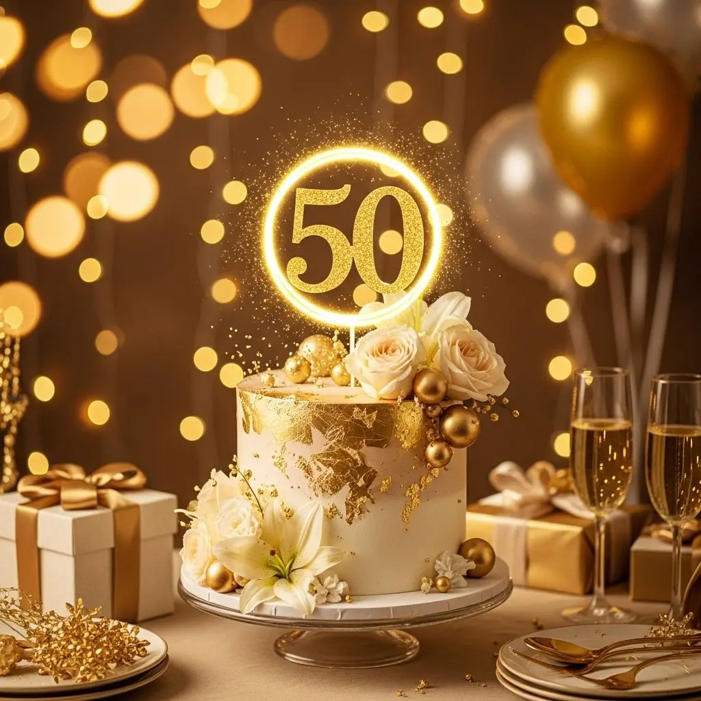 Celebrate a 50th birthday in style with unique themes, games, food, and gifts for a truly unforgettable milestone event.