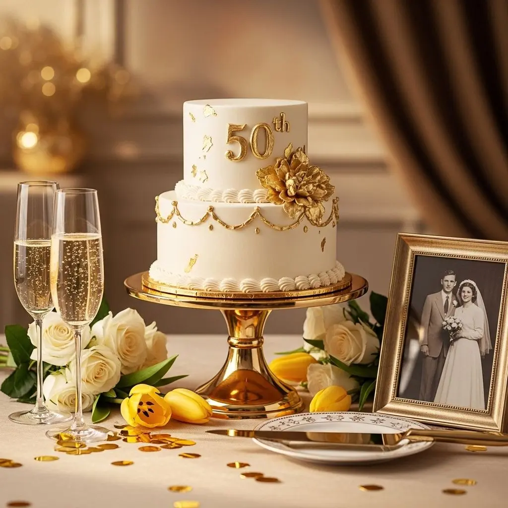 Unforgettable ways to honor five decades of love with golden traditions, heartfelt gifts, and creative party inspiration.