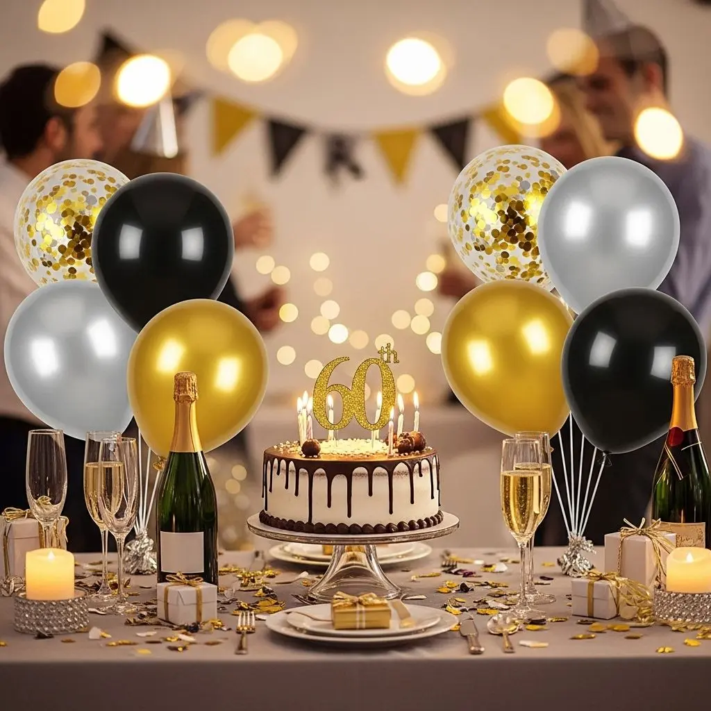 Discover creative themes, activities, and planning tips for a memorable and heartfelt 60th birthday celebration.