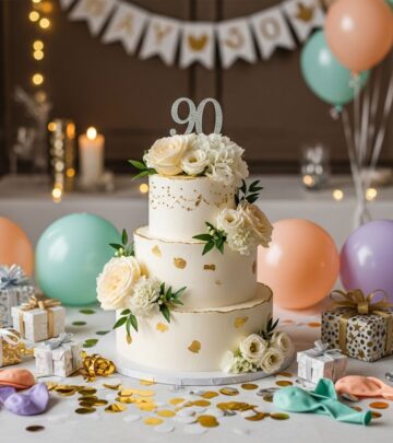 Memorable 90th Birthday Ideas, Decorations & Party Themes