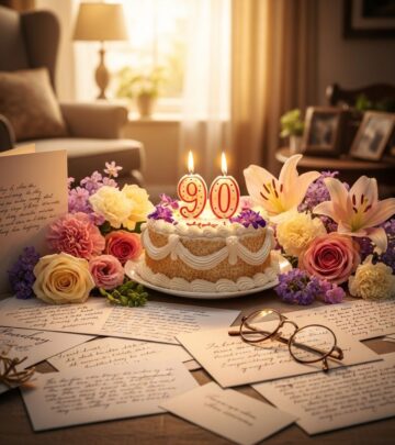 Heartfelt 90th Birthday Wishes and Messages for Loved Ones