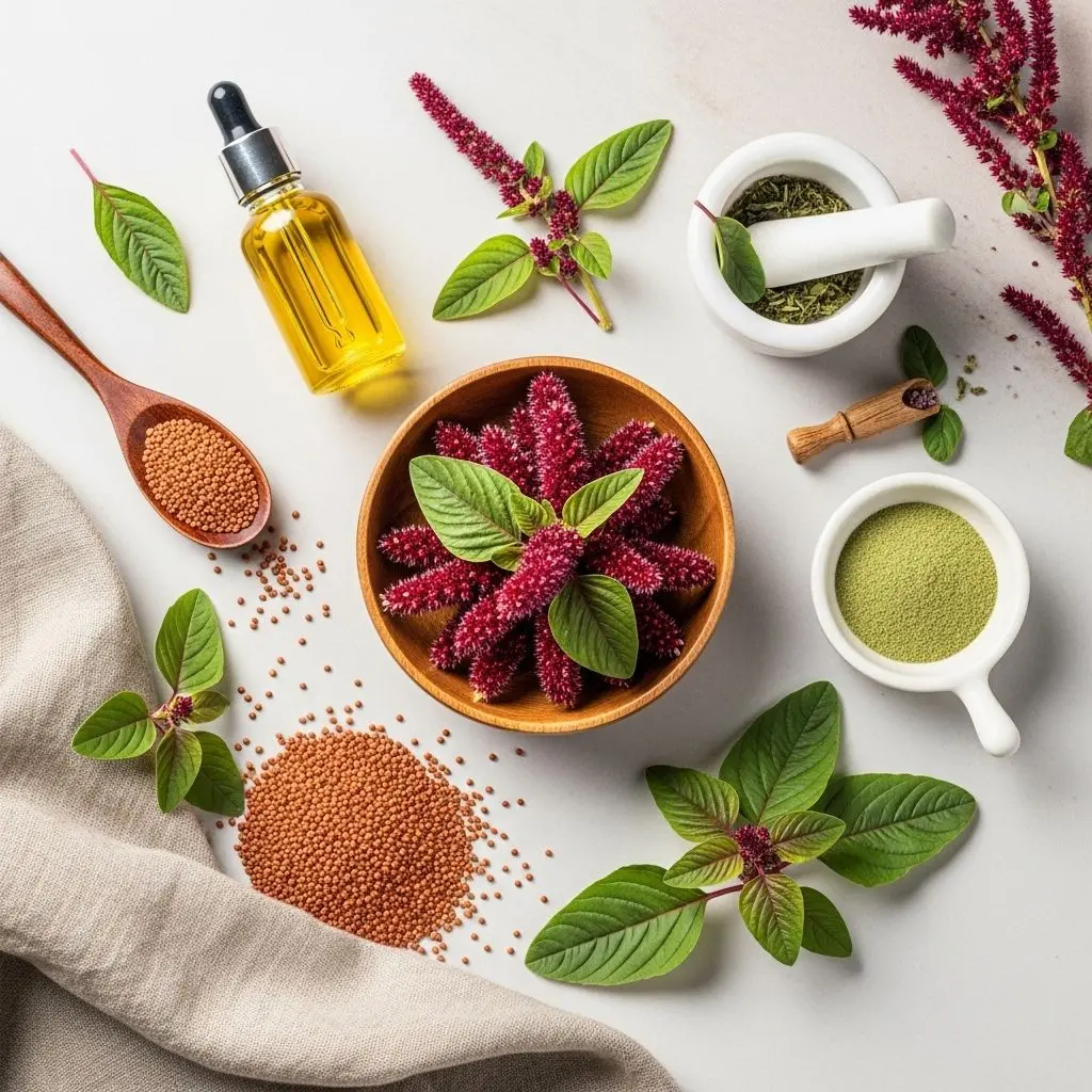 Uncover the amazing nutritional, cosmetic, and therapeutic advantages of amaranth for your skin, hair, and overall health.