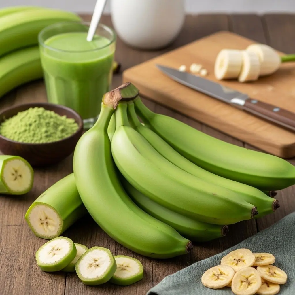 Unlock the nutritional power of green bananas: discover the diverse health benefits, uses, and ways they improve digestive, heart, and skin health.