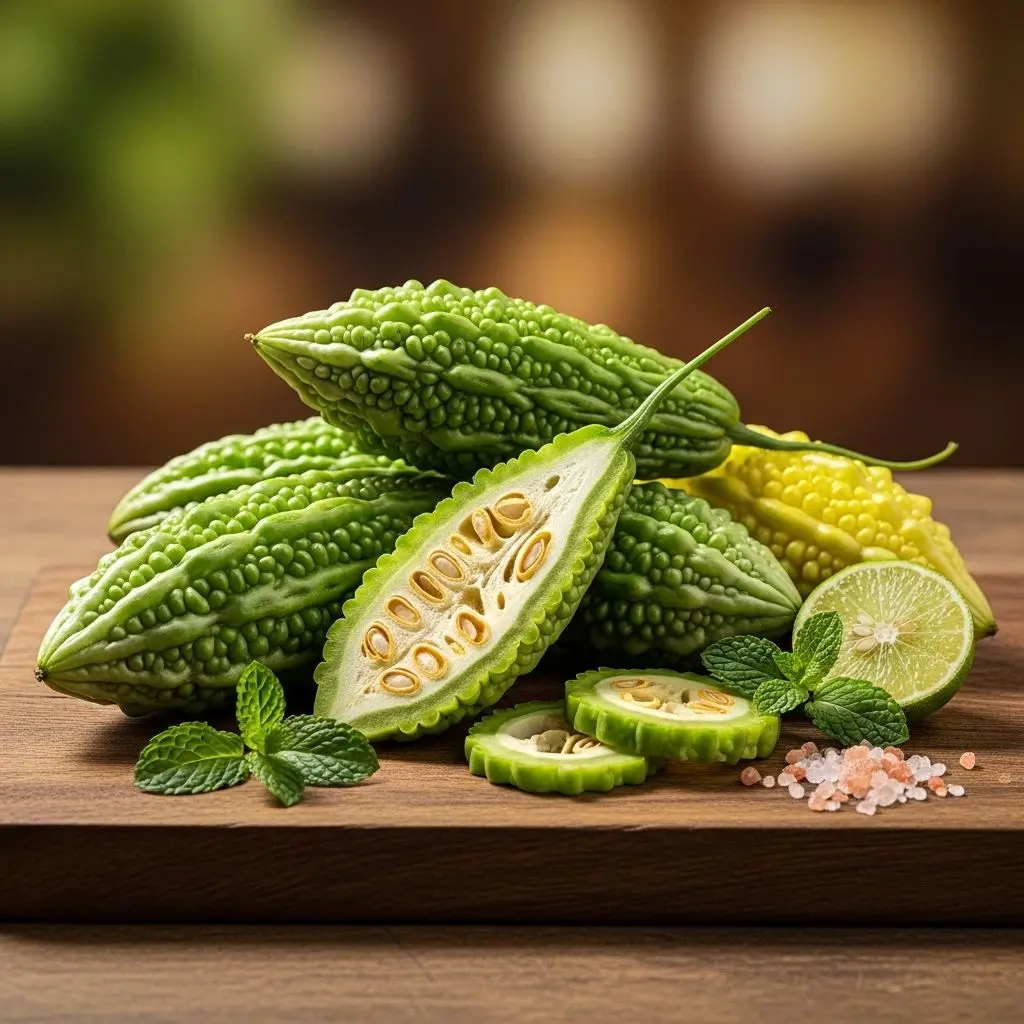 Discover the science-backed health benefits of bitter melon, its nutritional value, uses, side effects, and more.