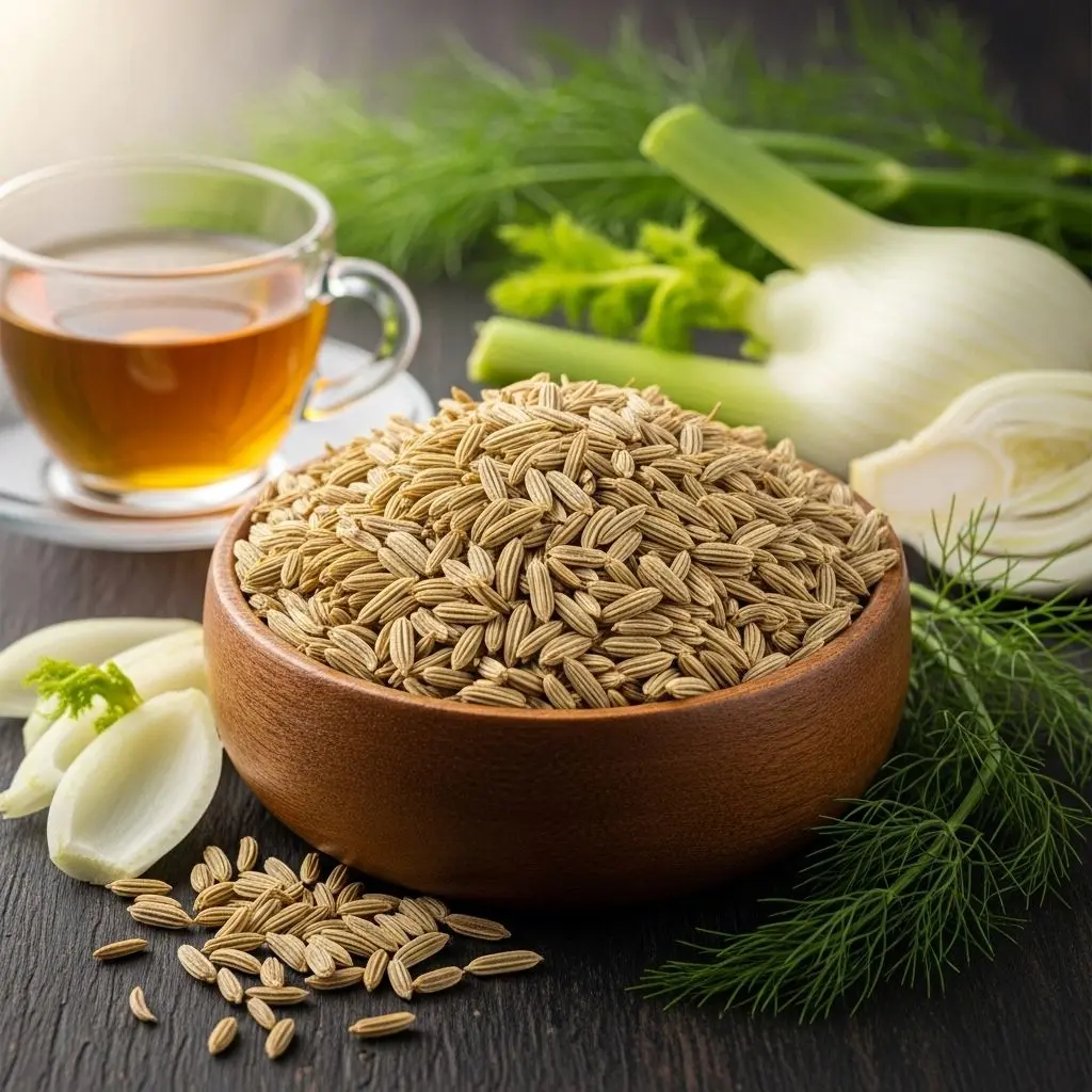 Unlock the many traditional and science-backed benefits of fennel seeds, from digestion and weight loss to heart health and hormonal support.