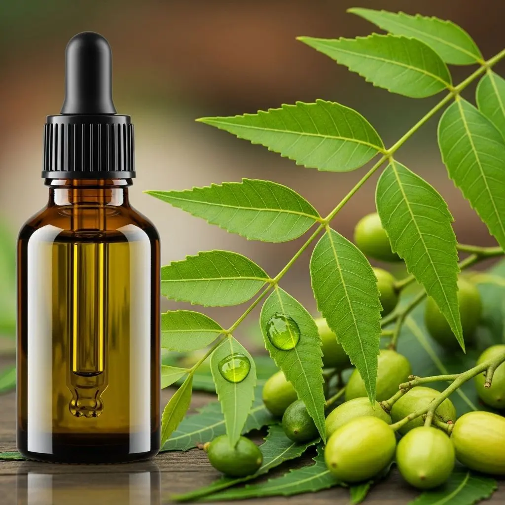 Unlock the powerful natural benefits of neem oil for healthier skin and hair, from clearing acne and dandruff to anti-aging support.