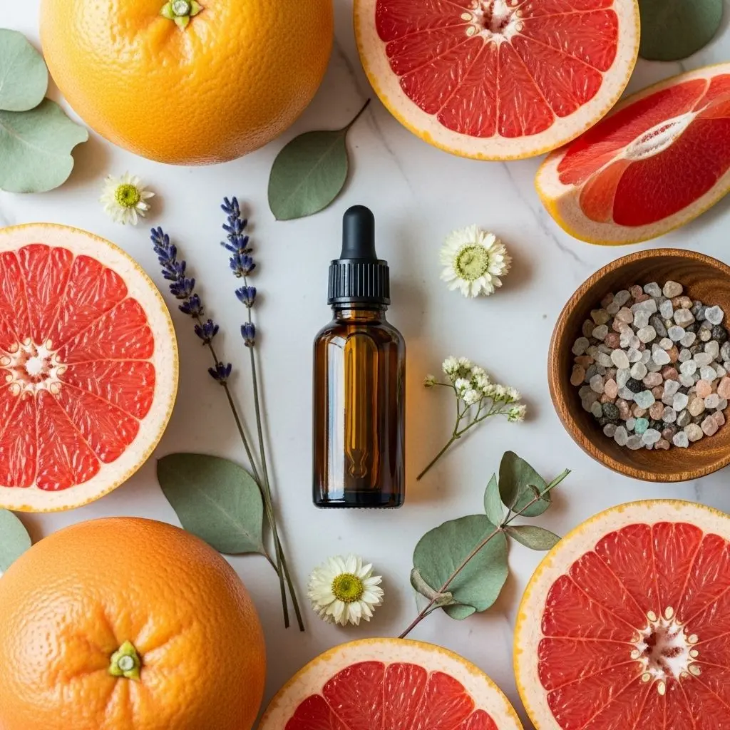 Discover how grapefruit essential oil supports weight loss, energizes mood, boosts immunity, and rejuvenates skin and hair, naturally.