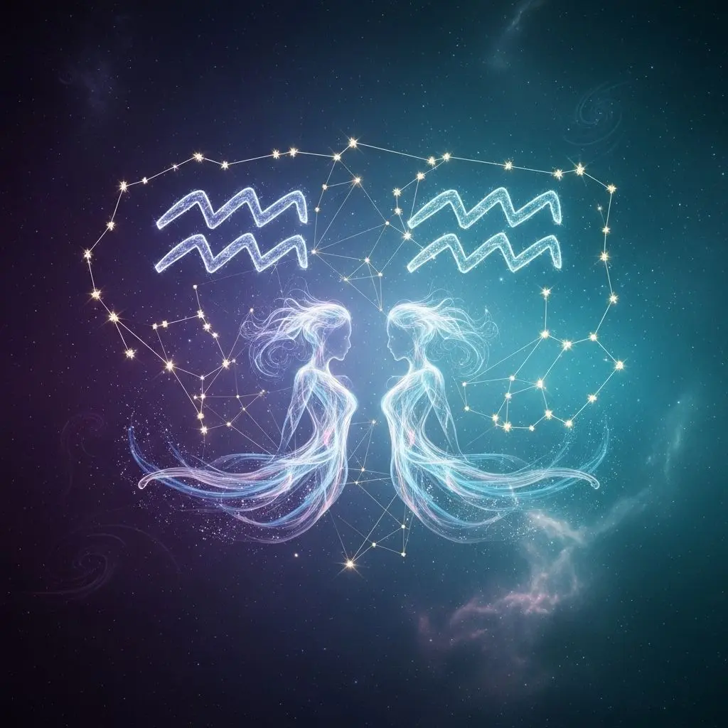 Discover how two Aquarians harmonize as friends, lovers, and partners in life, intellectually sparkled yet emotionally detached.