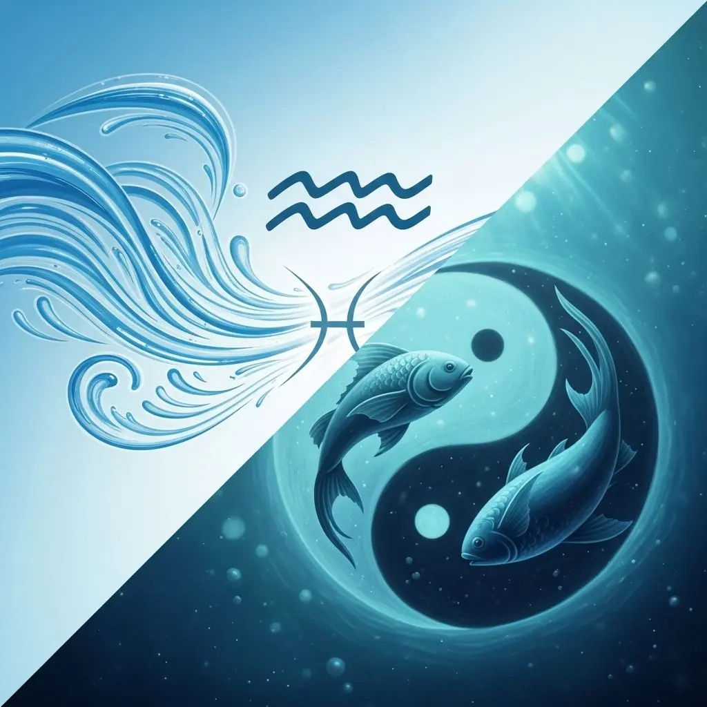 Discover the unique chemistry, challenges, and tips for Aquarius and Pisces in love, life, and friendship.