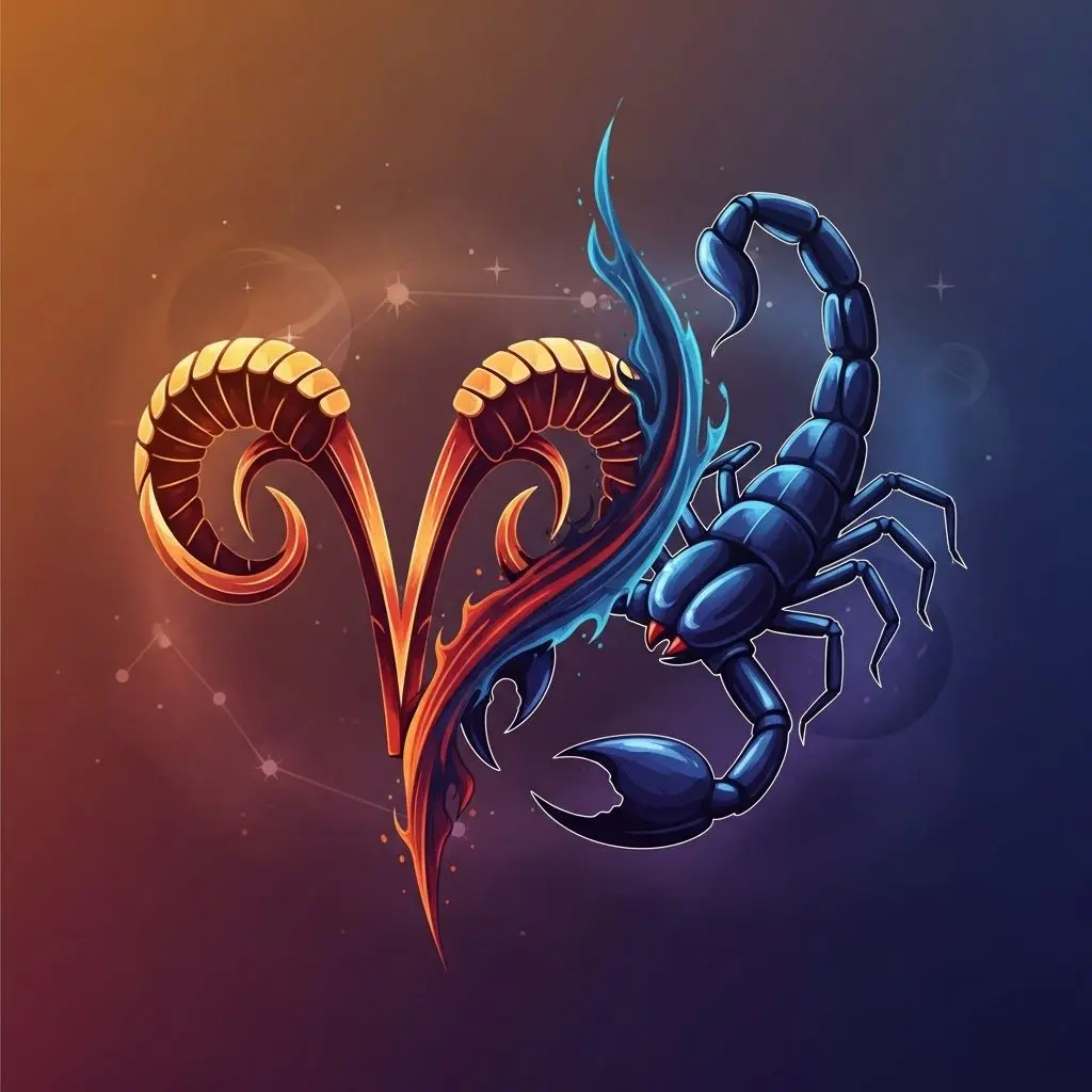 Explore the dynamic, passionate, and complex relationship between Aries and Scorpio—where fire meets water, and love is transformed.