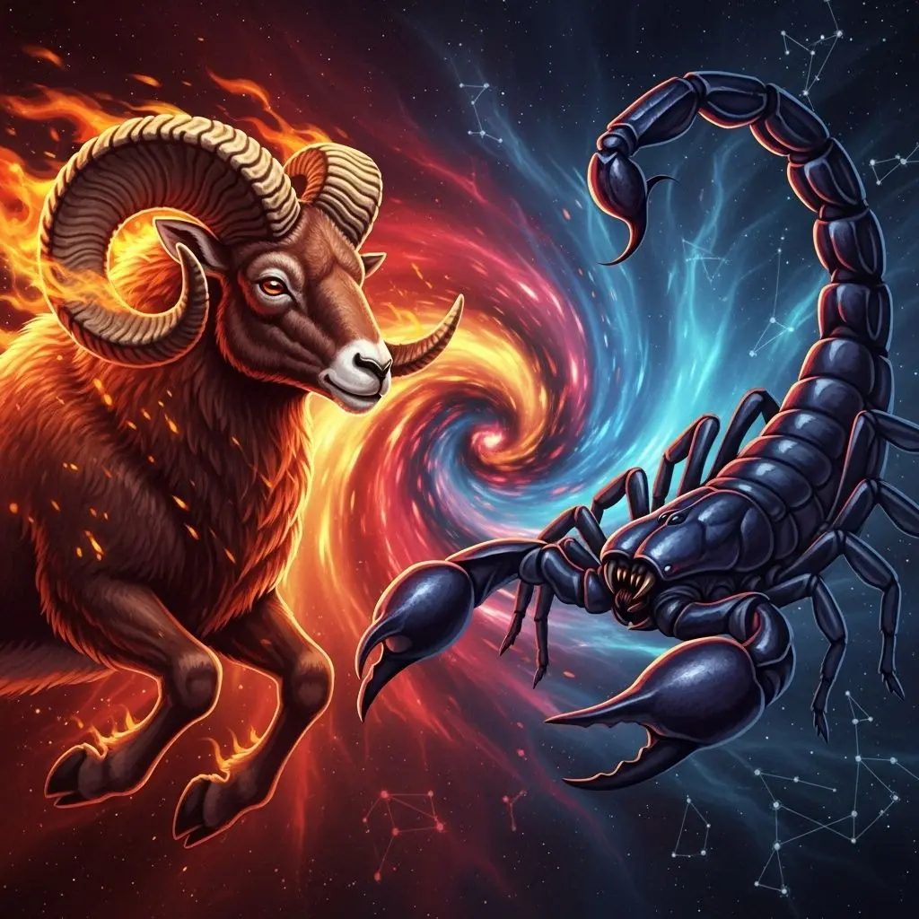 Discover the intense dynamics, strengths, and obstacles of Aries and Scorpio relationships—where fire and water meet for explosive passion or dramatic discord.